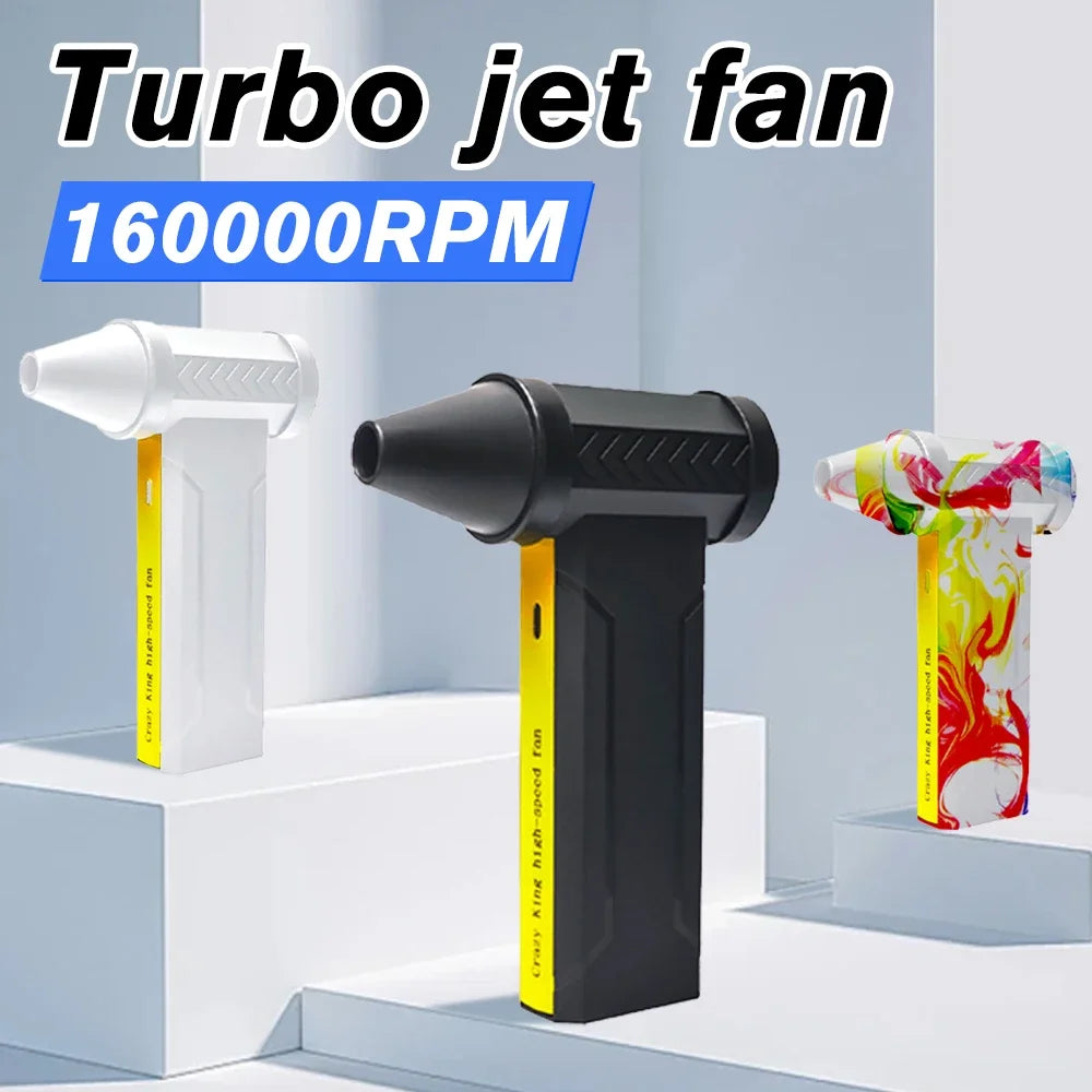 Mini turbowentylator 160000RPM, 10000mAh, przemysłowy dmuchawa ręczna