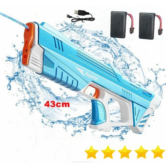 Automatyczny elektryczny pistolet na wodę 43 cm, dla dzieci i dorosłych